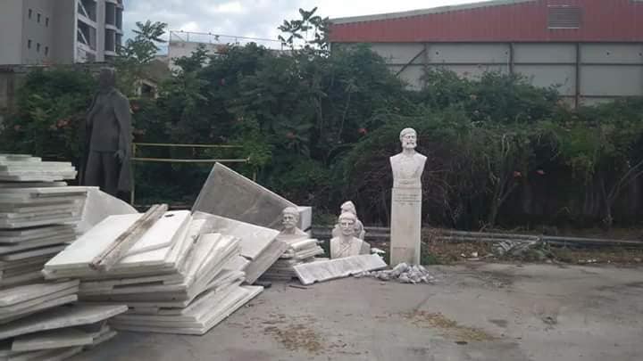 stavros2s's tweet photo. Περιοχή Σφαγεία Θεσσαλονίκης.
Ξηλώνουν από διάφορα μέρη της Ελλάδας αγάλματα και επιγραφές, μόκο τα ΜΜΕ.
Ανάμνηση θα γίνουν οι προδότες και όχι η ιστορία! https://t.co/EFQlcWNkcC