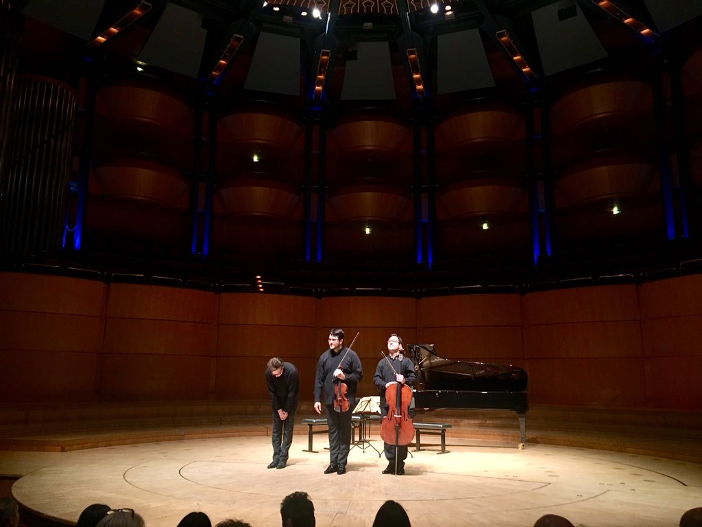 Superb playing from #trioisimsiz at <a href="/koelnmusik/">Kölner Philharmonie</a> last night with a stunning programme of #beethoven #rihm &amp; #mendelssohn. With thanks to <a href="/londonsymphony/">London Symphony Orchestra</a> and <a href="/guildhallschool/">Guildhall School of Music & Drama</a> for making this happen