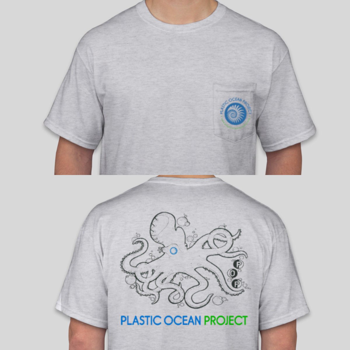 Like if you’d buy this t-shirt design!🐙✨ Not a fan? Tell us how we can improve it below👇🏻 #plasticpollution #cottontshirt #tshirtdesign <a href="/uncwpop/">UNCW Plastic Ocean Project</a>