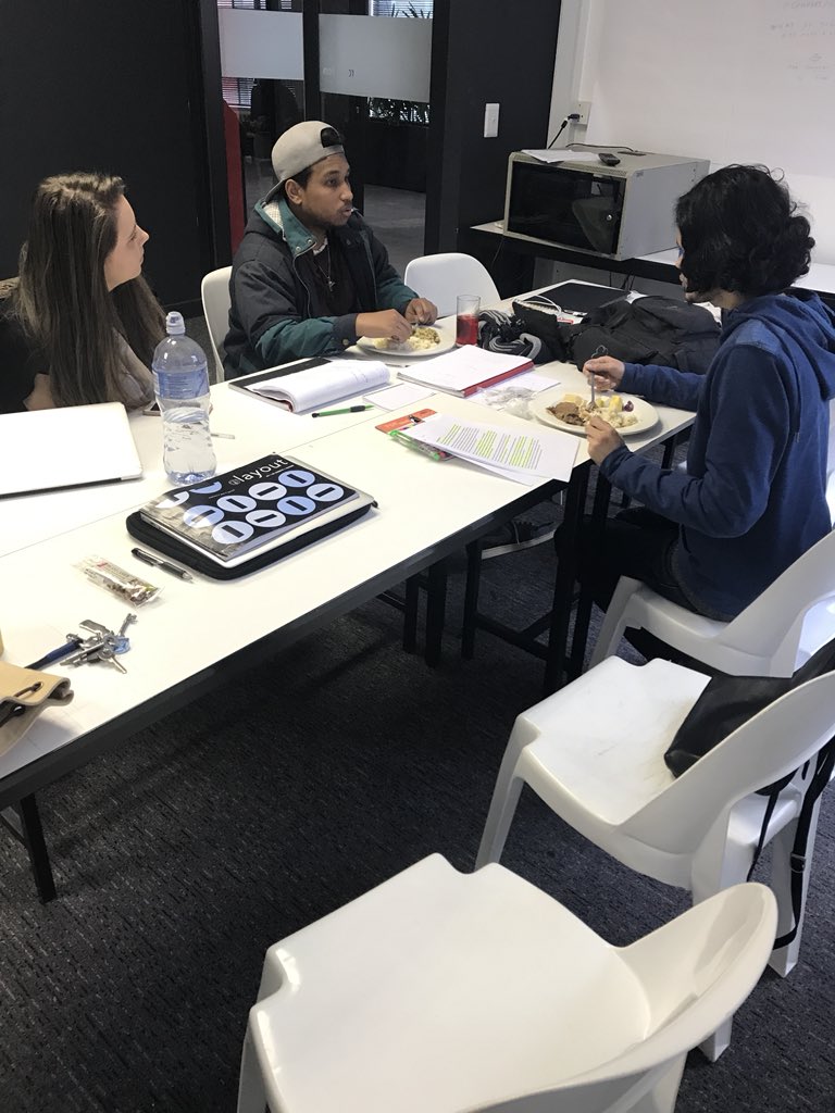 papa_action's tweet photo. One of the teams I am mentoring in @theoneclub #CreativeBootCamp working over lunch to crack the idea. The only hunger they have is for success #forcreativity #advertising https://t.co/YVnHmRVkzv