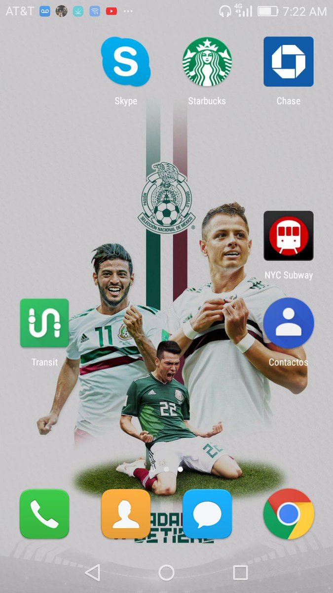 brozarate's tweet photo. @miseleccionmx #NadaNosDetiene ya está listo mi celular con nuestros goleadores en #Rusia2018 https://t.co/qP9R1lrBWJ
