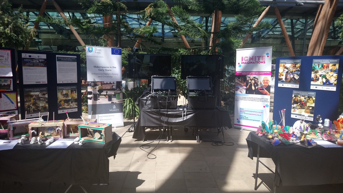 In #sheffield #wintergardens between 26-28th June 8am-8pm, drop by a d find out about the <a href="/MakEY_Project/">MakEY</a> and have a go with #VR (suitable for kids) @DDCFsheffield @USPSheffield