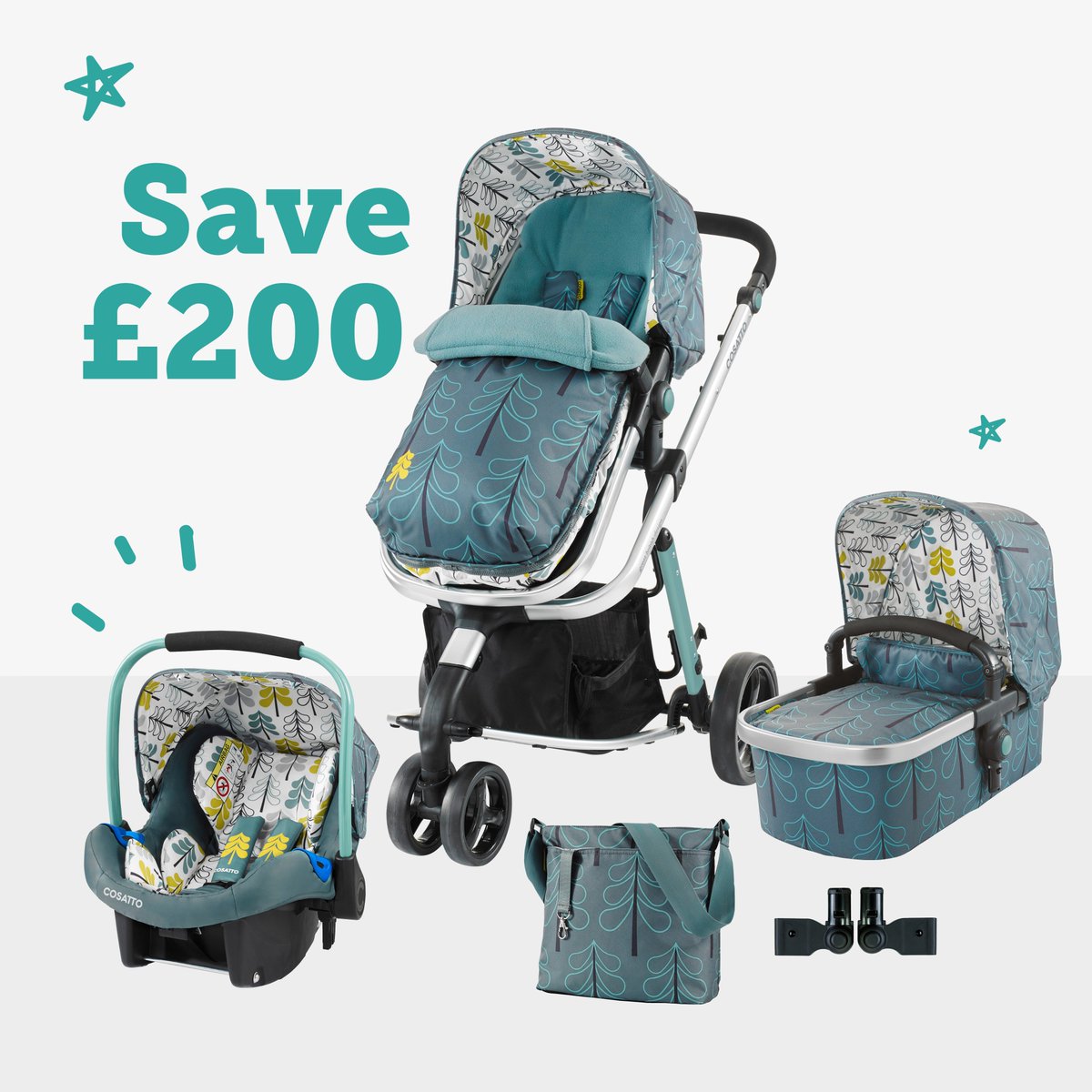 Direct2Mum's tweet image. Save £200 and get a FREE group 0+ car seat with the Cosatto Giggle 2 pushchiars! Look at our package deals online 👉 direct2mum.co.uk/products?Query…