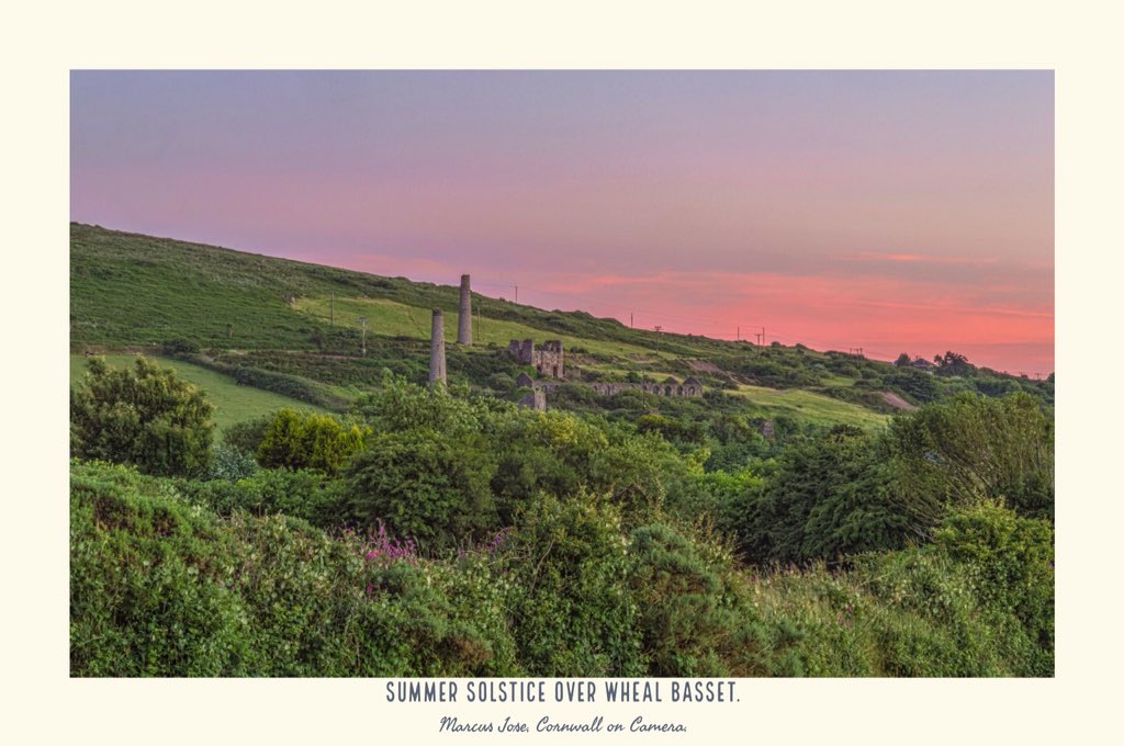 Cornwalloncam's tweet photo. So hands up whose enjoying this mighty fine weather, I certainly am, the sunsets have been stunning, here’s some photos I took around Wheal Uny at sunset on the summer solstice.
#cornwall #kernow #uk #cornwalloncamera #whealuny #redruth #summer #summersolstice #solstice #sunset https://t.co/LGurX4zqYe