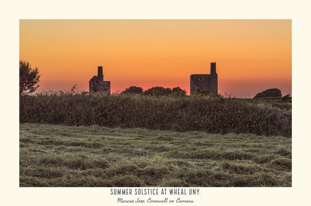 Cornwalloncam's tweet photo. So hands up whose enjoying this mighty fine weather, I certainly am, the sunsets have been stunning, here’s some photos I took around Wheal Uny at sunset on the summer solstice.
#cornwall #kernow #uk #cornwalloncamera #whealuny #redruth #summer #summersolstice #solstice #sunset https://t.co/LGurX4zqYe