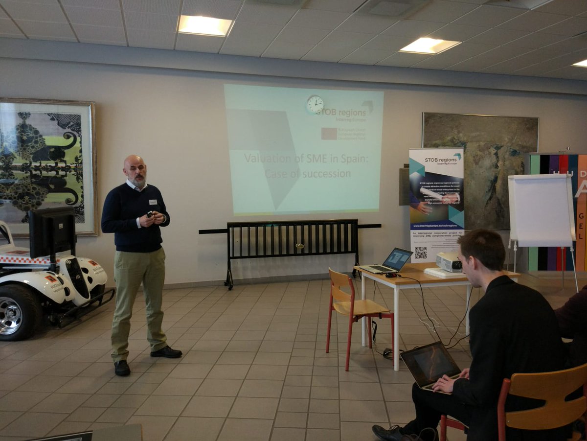 Japón Matarí (@japonmatari) on Twitter photo Luis Borrajo from <a href="/japonmatari/">Japón Matarí</a> presenting Good Practices about business valuation within the framework of the project <a href="/STOBregions/">STOBregions</a> (business transfer) in the workshop taking place in Esbjerg, #Denmark
<a href="/interregeurope/">Interreg Europe</a> <a href="/camaradesevilla/">Cámara de Comercio de Sevilla</a> #businesstransfer #businessvaluation Luis Borrajo from <a href="/japonmatari/">Japón Matarí</a> presenting Good Practices about business valuation within the framework of the project <a href="/STOBregions/">STOBregions</a> (business transfer) in the workshop taking place in Esbjerg, #Denmark
<a href="/interregeurope/">Interreg Europe</a> <a href="/camaradesevilla/">Cámara de Comercio de Sevilla</a> #businesstransfer #businessvaluation
