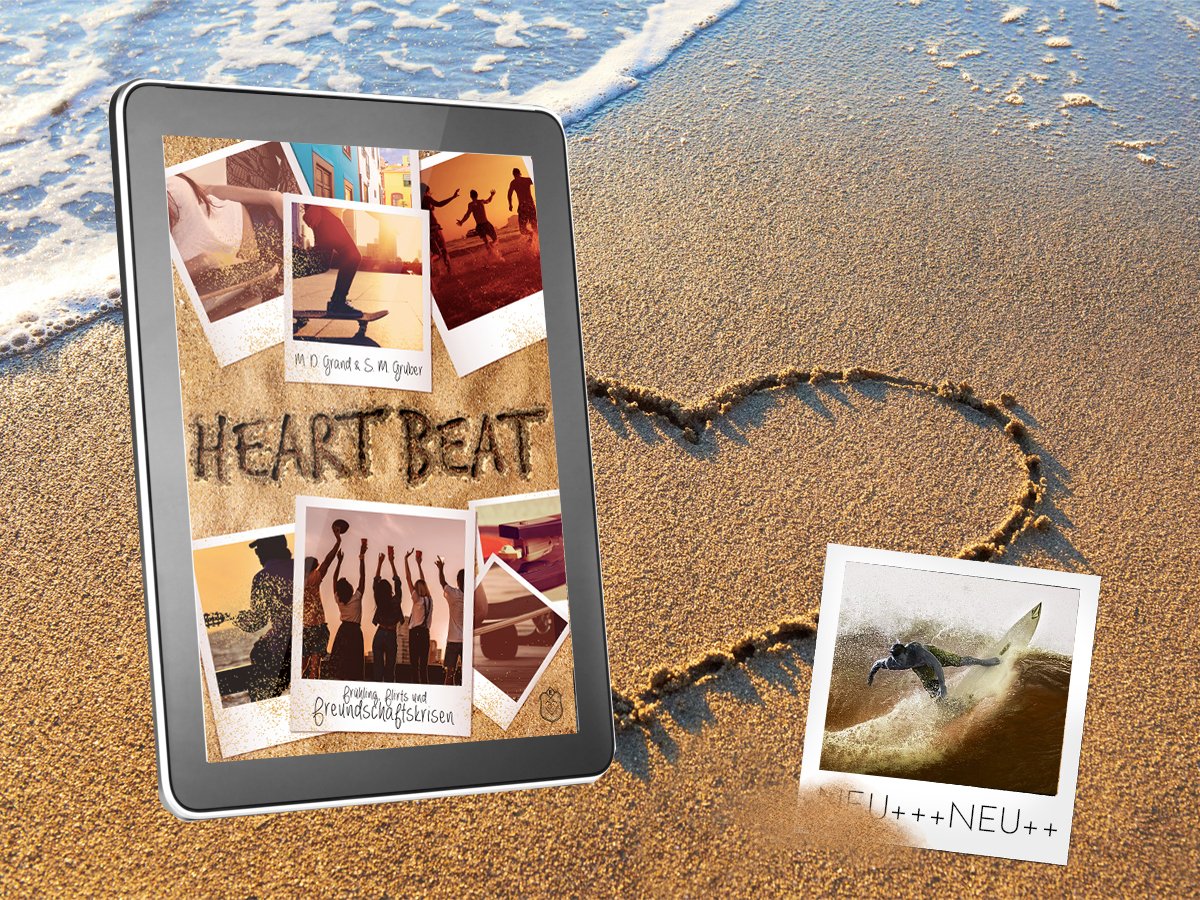 "Heart Beat : Frühling, Flirts und Freundschaftskrisen" von M.D. Grand und S. M. Gruber ist da -> buff.ly/2yhiF4M