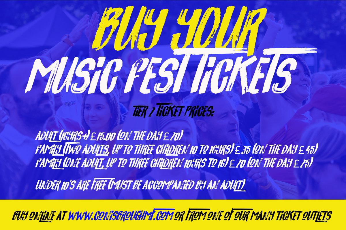 👉conisbroughmf.com👈 tickets are going quick! @VisitDoncaster @doncaster_uk @DonnyFreePress #tramlines #bingley #musicfestival #yorkshirefestival #music #newmusic #yorkshire #doncasterisgreat #sheffieldissuper #barnsleyisbrill #conisbrough #CMF2018 #yorkshireis