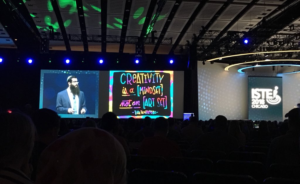 jucas34's tweet image. This is so true creativity is a mindset @TheTechRabbi @iste #creativitymindset #ISTE2018