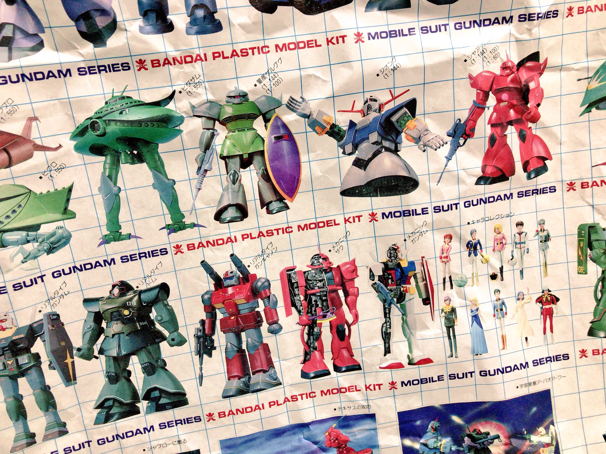 商品よりも興奮する？オクで落札した商品が古いガンプラ包装紙で届いたｗｗｗ