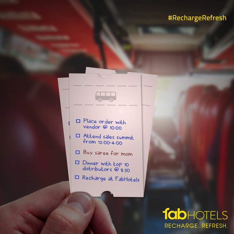 FabHotels's tweet photo. While ticking your to-do boxes, you never miss a chance to care about the ones who matter. Experience a stay in a hotel that knows what matters to you! Book direct at https://t.co/bAipjUAqwE for lowest prices!
#FabHotels #RechargeRefresh https://t.co/rFm0VcTAjI