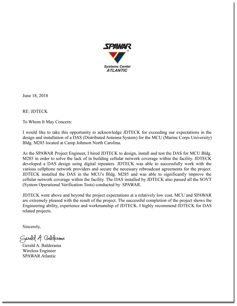 JDTECK's tweet photo. JDTECK receives letter of recommendation. https://t.co/gei1QNm4le