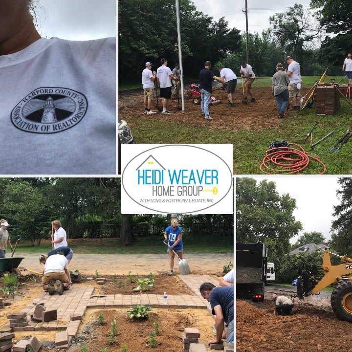 ChesapeakeHomeG's tweet photo. Heidi Weaver Home Group helping the community out with the Harford County Association of Realtor’s Realtor Care Day! #heidiweaverhomegroup #realtorcareday #hcar #harfordrealtors #communityservice #helpingthecommunity https://t.co/OhiDgVnJTc