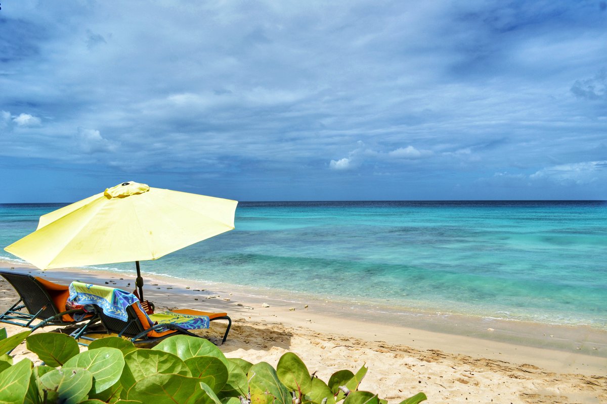 A view for two 🏖 Who would you bring to join you? #VisitBarbados #LoveBarbados 

📍: Fitts Village, St. James