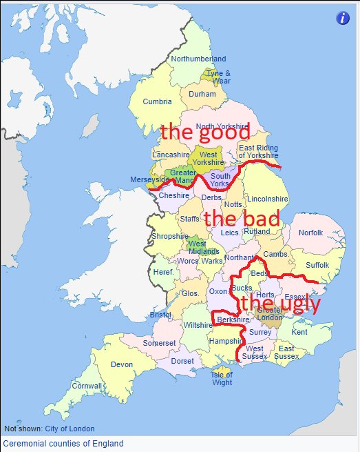 stepheniscowboy's tweet photo. this is the real north-south divide https://t.co/RA6H8v6EIx