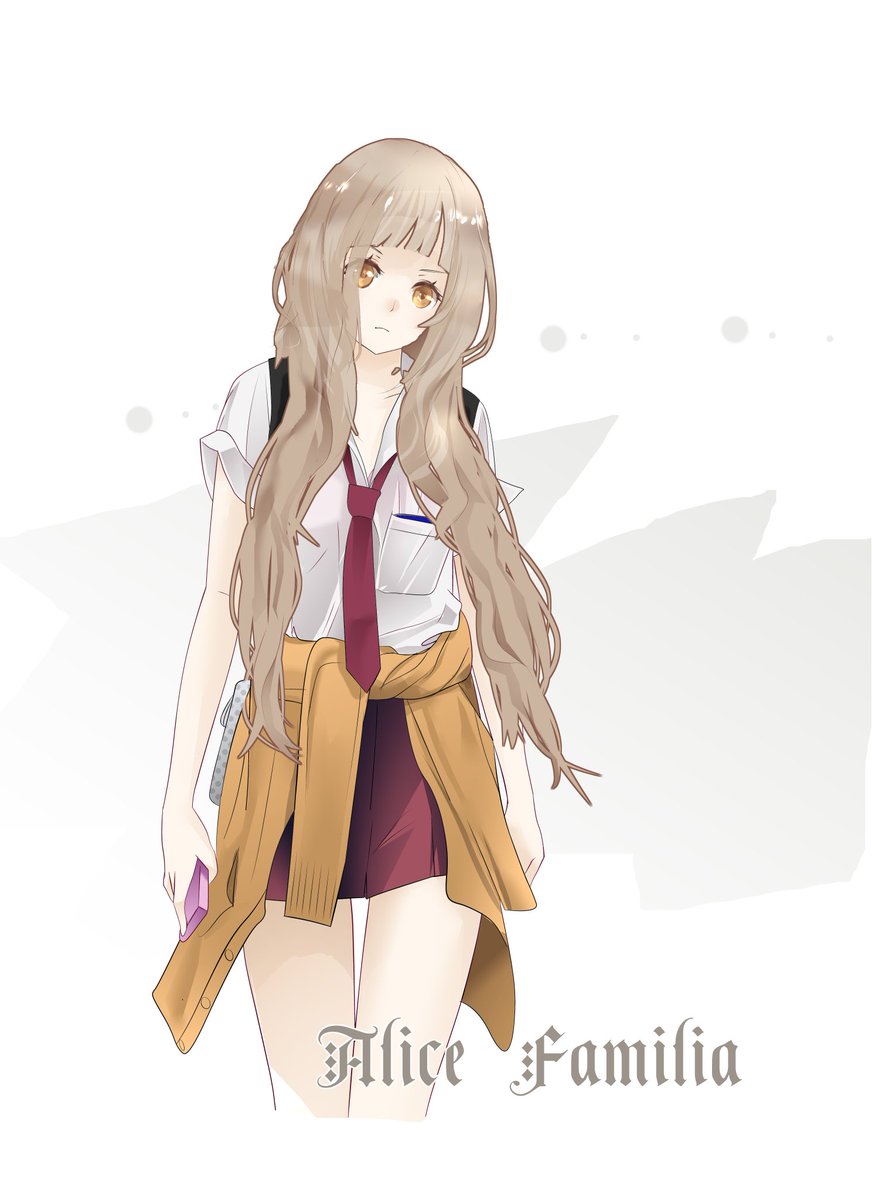 Twitter पर ぱぱさん 赤ずきん 現実編 制服ver シノアリス