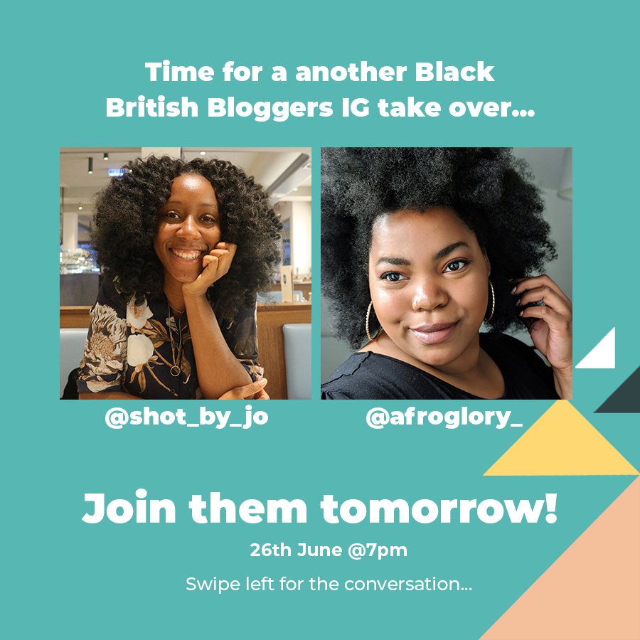 AfroGlory_'s tweet photo. Are you free tonight @ 7pm? I'm going live with the super talented photographer @Jo_Tweetz join us on @BB_Bloggers account to learn more about #bloggerphotography, #ootd shots, #lighting & more 😍🥰 see you there? https://t.co/18I77W0eKJ