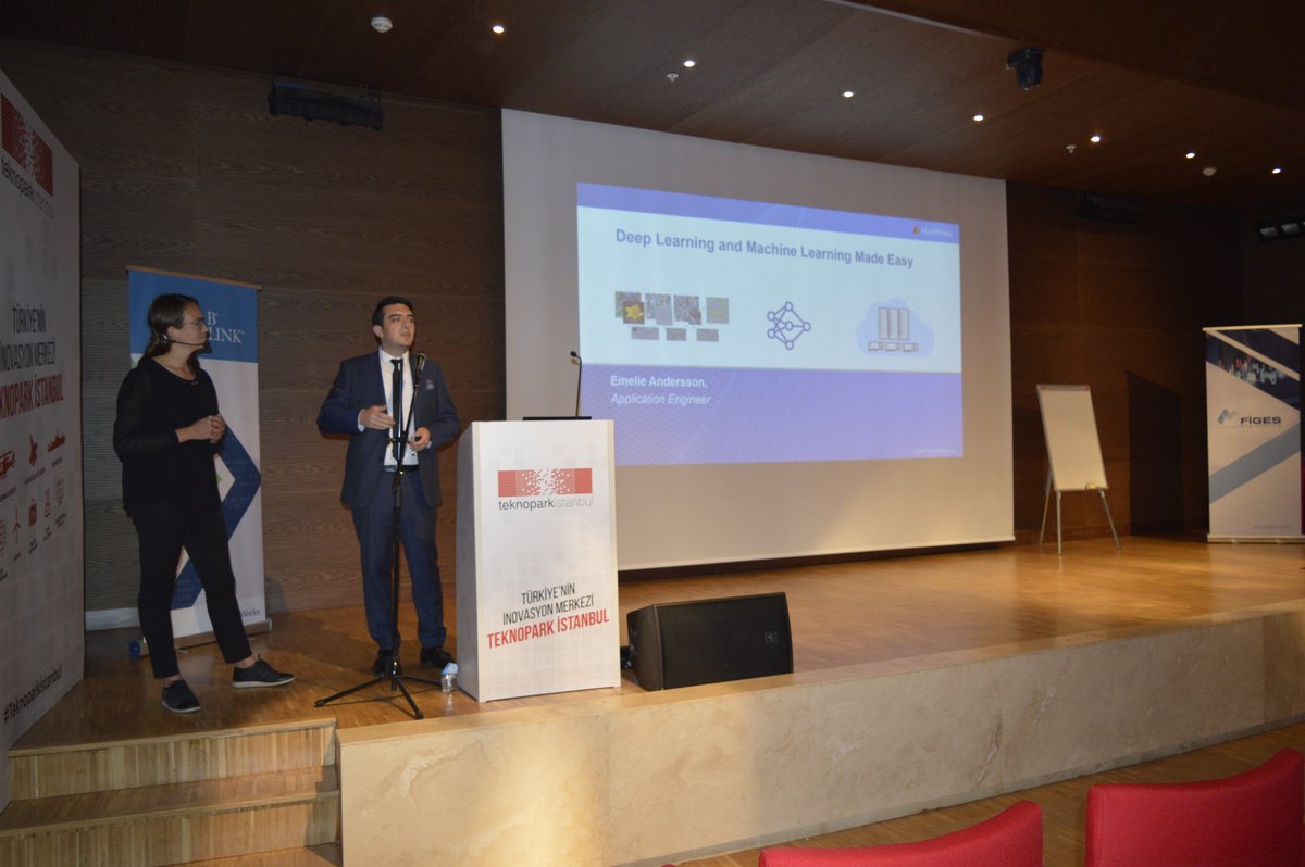 MwendaMugendi's tweet image. #MathWorks Uygulama Mühendisi  #EmelieAndersson&apos;un sunduğu ‘’Machine Learning’’ ve ‘’Deep Learning’’ seminerine ilgi gösteren bütün katılımcılarımıza çok teşekkür ederiz 😎 #EmelieAndersson #MachineLearning #DeepLearning #FİGESEngineering