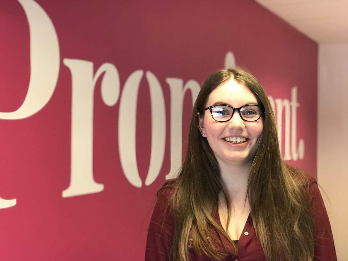 prominentpr's tweet photo. Everyone meet Jade! We are very excited to welcome her to the Prominent team! @JadeLingPR #apprenticeship #apprentice #teamprom https://t.co/xfrQ5iRJa2