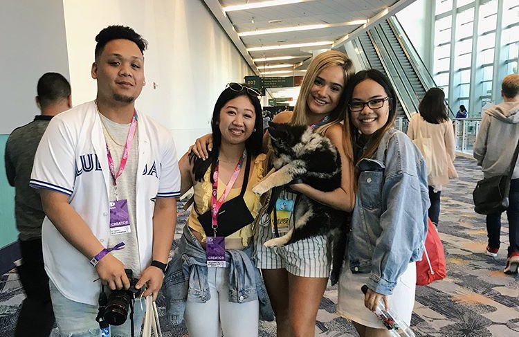 ChachiGNews's tweet photo. Chachi with fans at Vidcon https://t.co/pRF9Qgpwtf