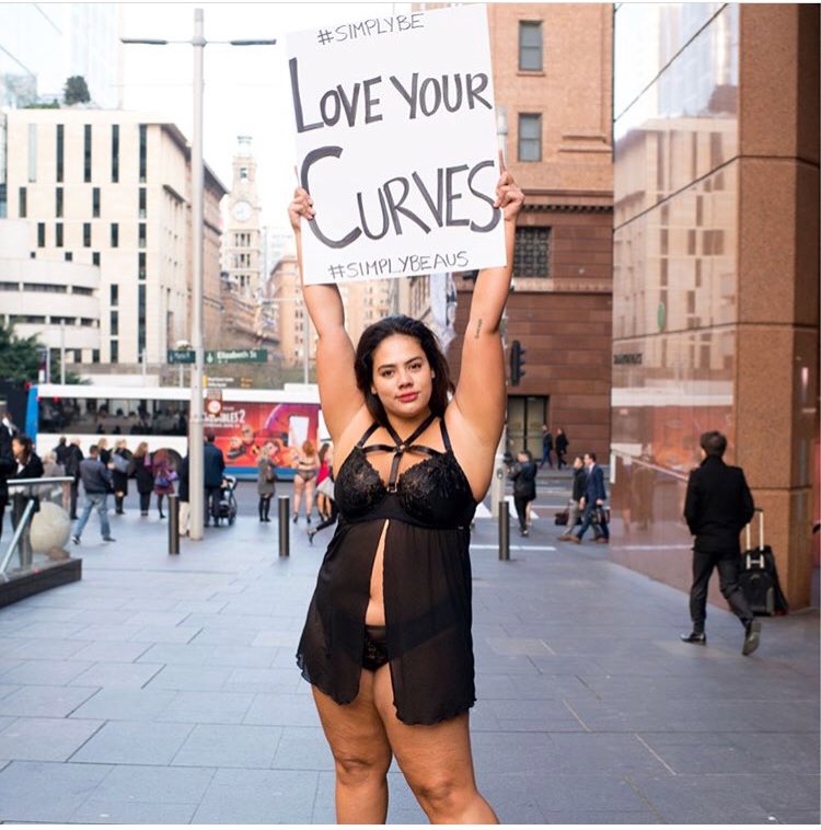 MahaliaHandley's tweet photo. Today we marched in Sydney CBD in our lingerie promoting body positivity and diversity! Was surrounded by wonderful amazing powerful woman. Thank you @simplybeaustralia for orchestrating this movement ❤️❤️ https://t.co/EwMUC7rKrO