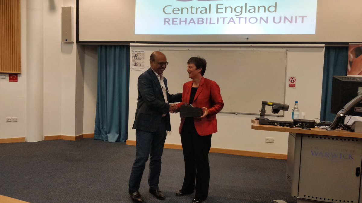 Thanks to Prof Diane Playford for a fascinating inaugural lecture!