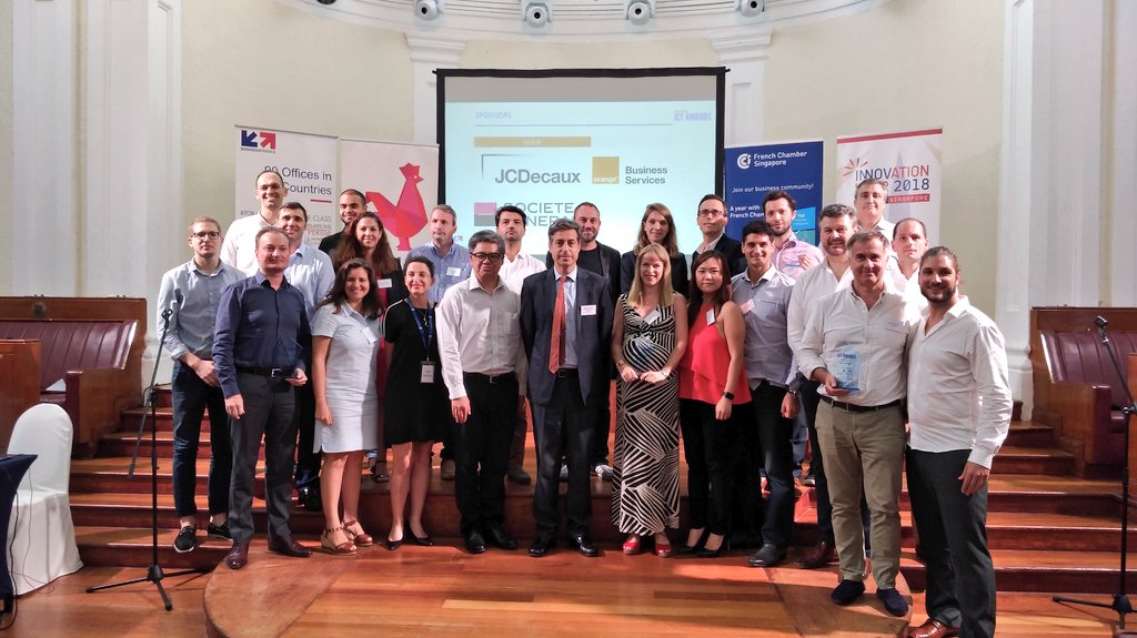 France in Singapore (@franceinsg) on Twitter photo Congratulations to the 5 winners of the 2018 ASEAN ICT Awards: <a href="/dotscreen/">DOTSCREEN</a> (game changer), <a href="/ubudu/">Ubudu</a> (new geeks on the block), <a href="/H3_Dynamics/">H3 Dynamics Group</a> (positive impact), we are caring (makes the world a better place) and <a href="/virtualroomsg/">Virtual Room: Virtual Reality Singapore</a> (public)! #FrenchTech Congratulations to the 5 winners of the 2018 ASEAN ICT Awards: <a href="/dotscreen/">DOTSCREEN</a> (game changer), <a href="/ubudu/">Ubudu</a> (new geeks on the block), <a href="/H3_Dynamics/">H3 Dynamics Group</a> (positive impact), we are caring (makes the world a better place) and <a href="/virtualroomsg/">Virtual Room: Virtual Reality Singapore</a> (public)! #FrenchTech