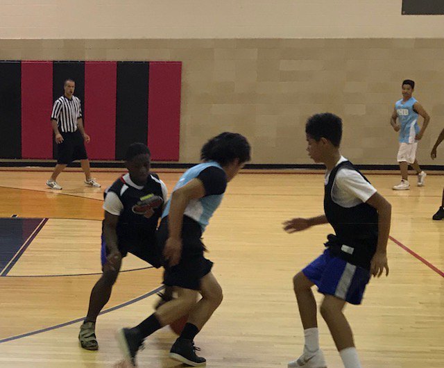 OmahaHomeForBoy's tweet photo. The OHB youth were back on the court for some basketball action last night. #OHBStrong https://t.co/V9QCXHtpMu