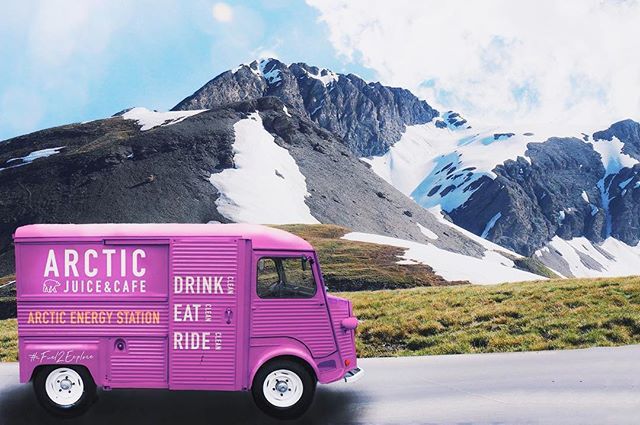 arcticjuicecafe's tweet photo. Arctic Energy Station coming to a summit near you soon! 100 mountain cols in 100 days! #Fuel2Explore #MountainLiving #LifeStyle EnergyStation #FoodTruck #100Cols https://t.co/ZywR5ggpWa https://t.co/YdCA1mqSOX