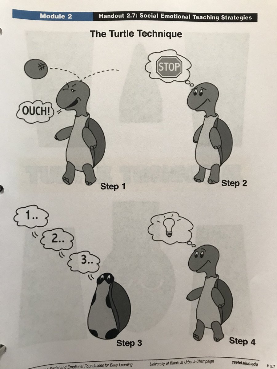 MrsRisherELED's tweet photo. Can’t wait to try out this new strategy for managing anger and disappointment! Steps: 1. Stop and recognize anger 2. Go into your shell and breathe and count to 3 3. Come back out calmer with a solution to problem solve #SEFEL https://t.co/rHZKZQmbZ3
