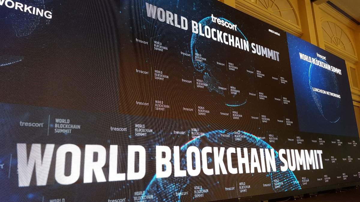 thegledos's tweet photo. Day 2 of the World Blockchain Summit continues. 📢 @thegledos will take the stage later in day. 🔥Streaming live right now! ▶️ https://t.co/gtwMIXs6ED ☀️ https://t.co/NHROb8N27C