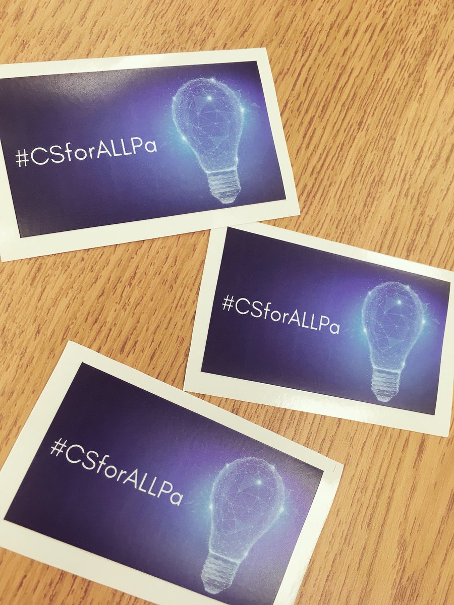 ruthef's tweet image. Kicking off #CSforALLPA this morning in Harrisburg, PA! #CSforAll @CSforALL