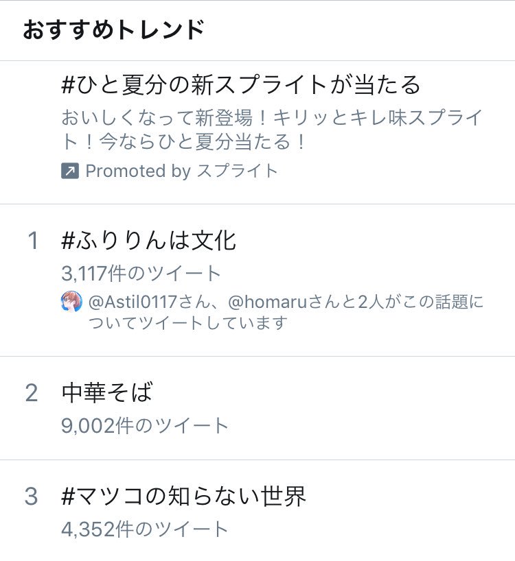 ふりりんは文化 18年6月26日 火 ツイ速まとめ