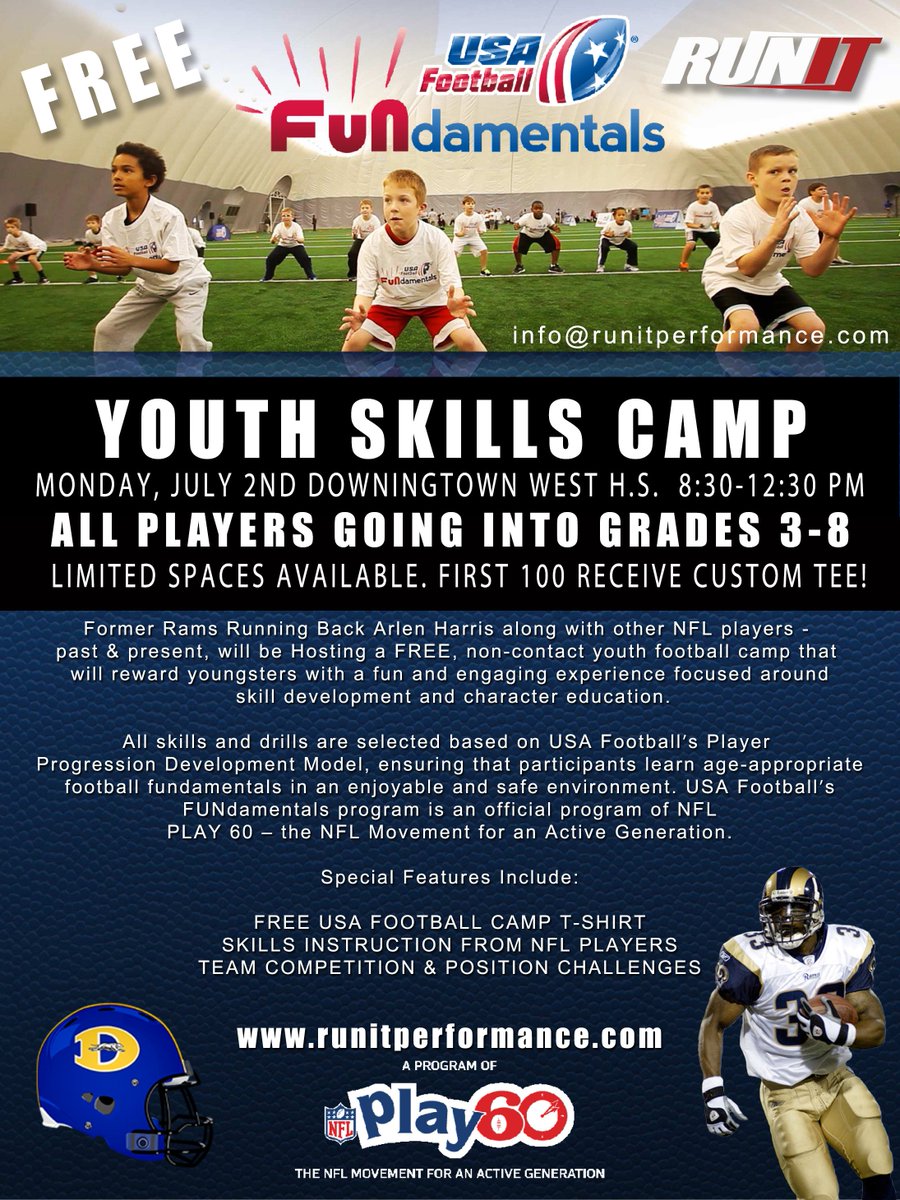 StandStrongTC's tweet photo. Look who’s coming home! @coach_harris33 and his @trainrunit squad will be in town JULY 2nd, running a FREE youth skills camp for all players entering grades 3-8. Register at https://t.co/AA0lbIvgbJ…/ Come learn from the best!
@StandStrongTC will see you there! https://t.co/AYEEwzFLIX