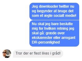 MetteMuxoll's tweet photo. Der findes to slags mennesker på Twitter #såerdetbaremedatvælge #SoMestrategi https://t.co/rwGnfvIl5H