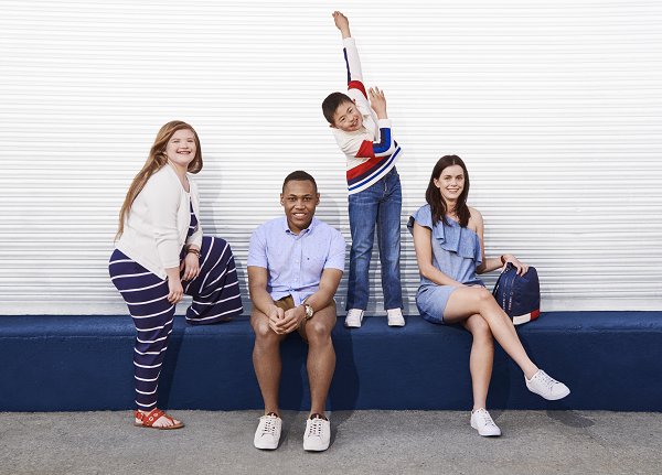 SpecialOlympics's tweet photo. They aren’t just athletes, they are models too! 

We are obsessed with the new @TommyHilfiger Adaptive collection featuring @SONewJersey athletes Brooke, Louis, Morgan and Benjamin! #InclusionRevolution https://t.co/cnoiVnD0Fi