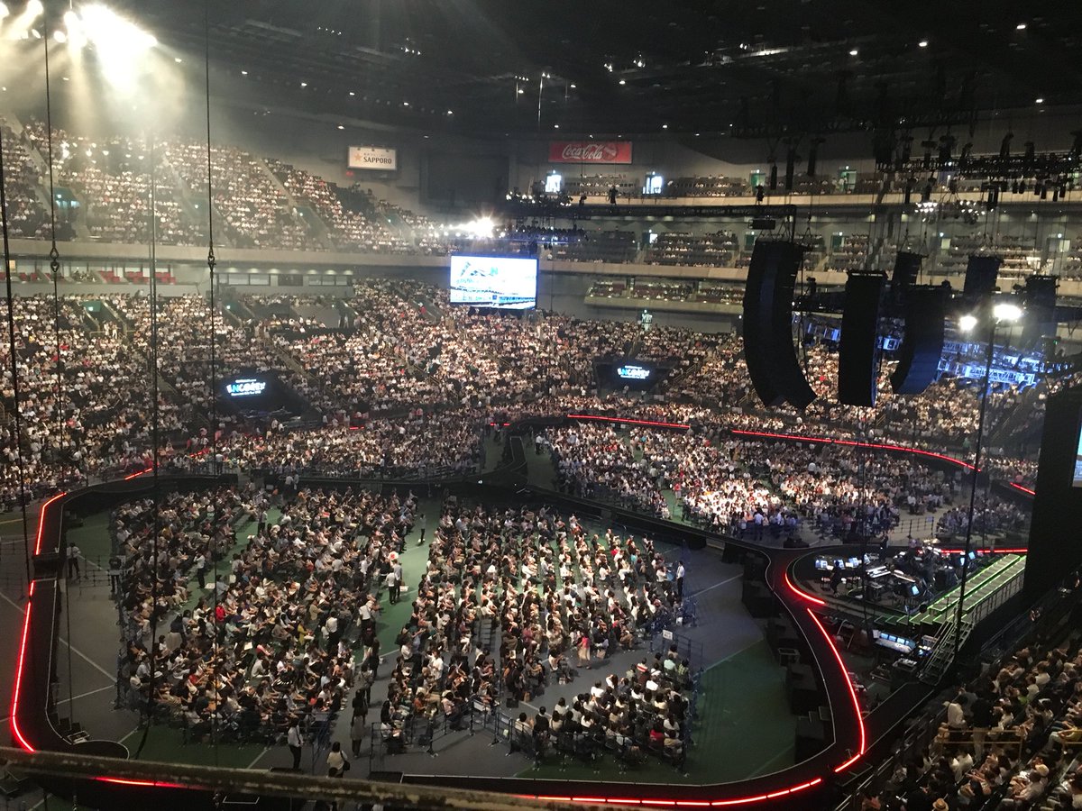 さいたまスーパーアリーナの小田和正ライブ、レベル400の席でも十分に