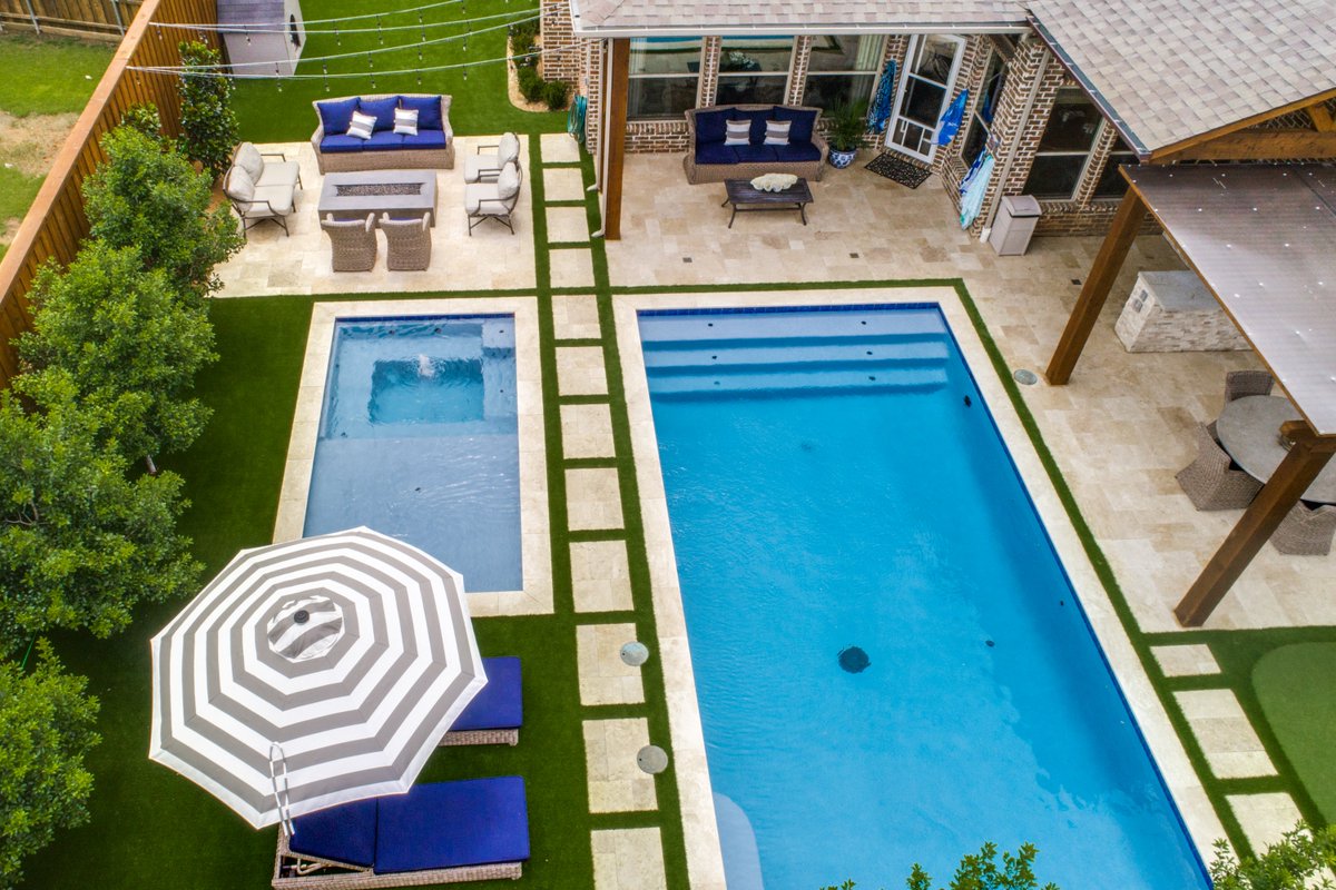 GoldMedalPools's tweet image. Tuesday Tip: Headed on #SummerVacation? Don't forget your pool! Run the pump for 8-12 hrs/day, and test the water to correct issues before you say "bon voyage." Need help? Our expert #PoolService can ensure you return to a sparkling pool! #TuesdayTipsGMP goldmedalpools.com/pool-service
