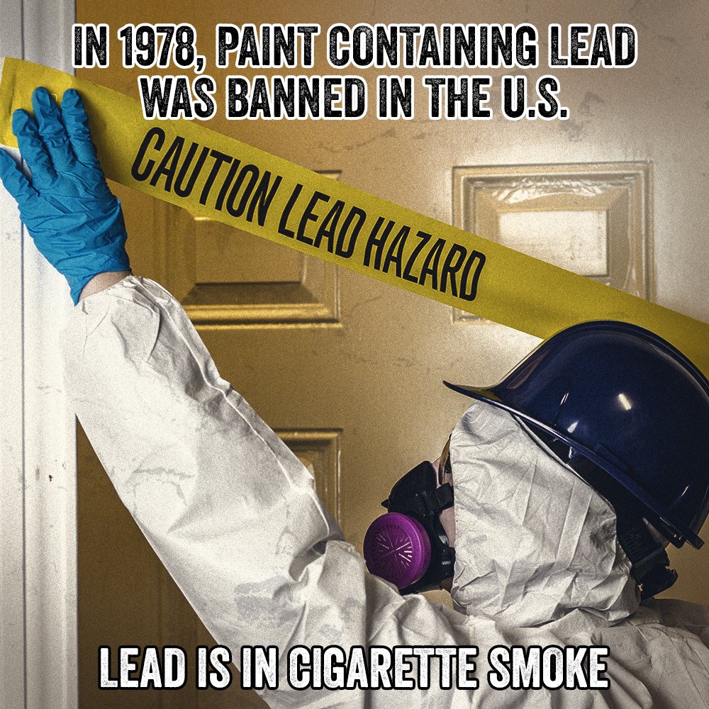 The Real Cost on Twitter "House paint containing lead, a toxic metal