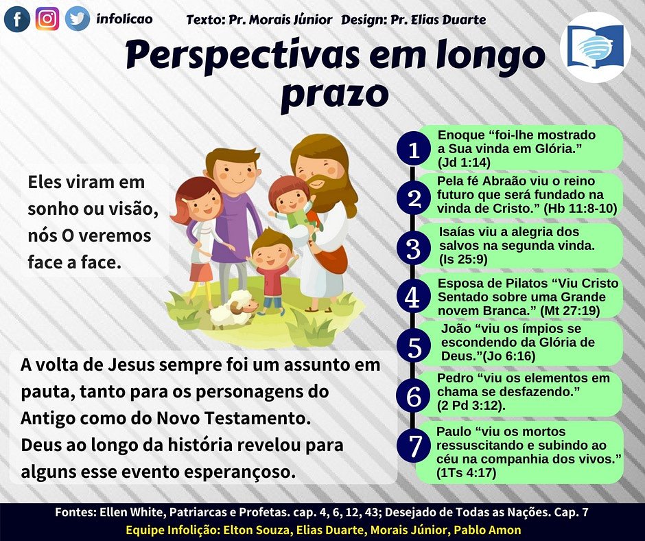 Lição 13: Terça-feira, 26 de Junho de 2018 #infolição