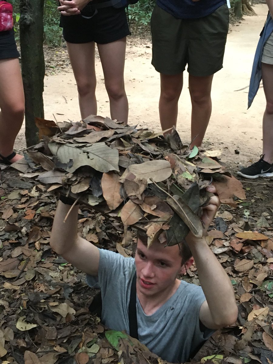 ForAcadVietnam's tweet photo. Cu Chi Tunnels https://t.co/HV6MJ97BGl