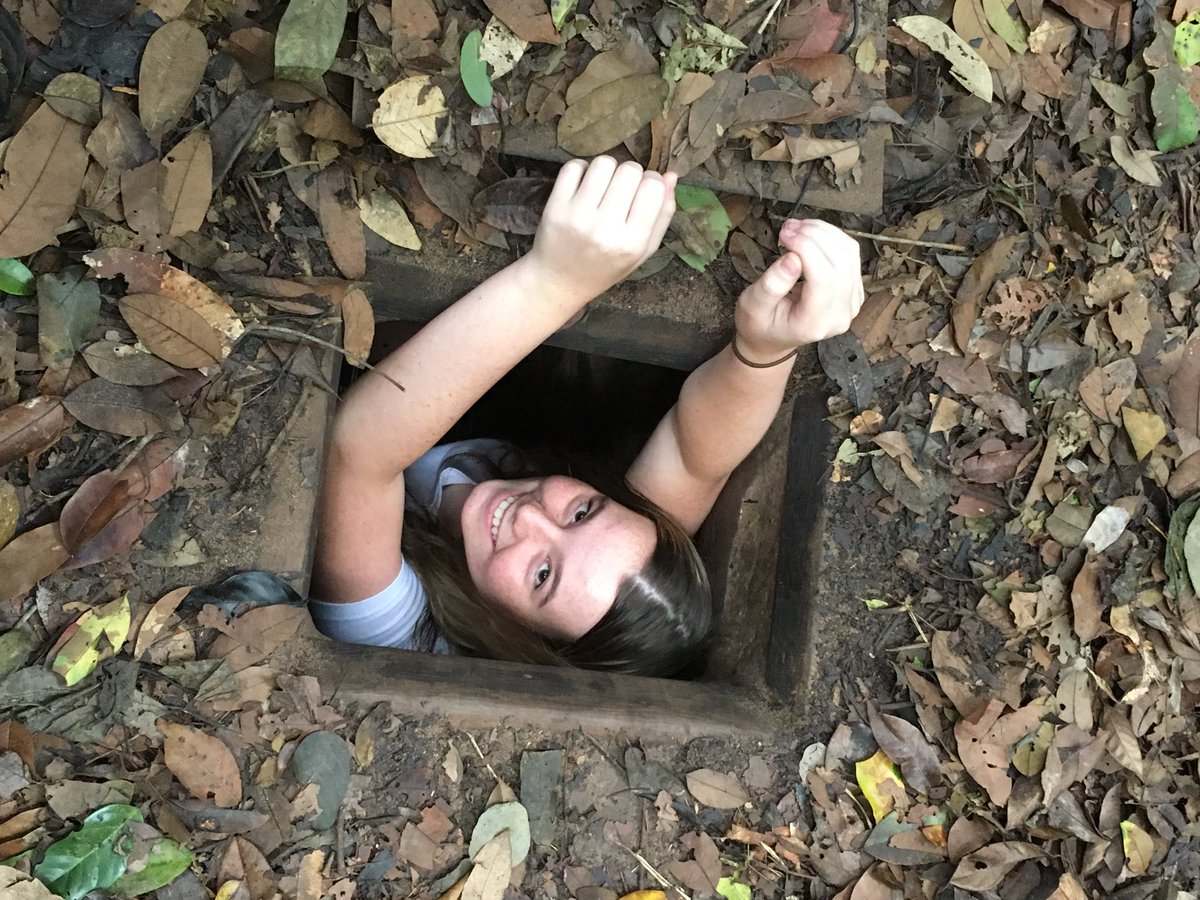ForAcadVietnam's tweet photo. Cu Chi Tunnels https://t.co/18CxByCFvd