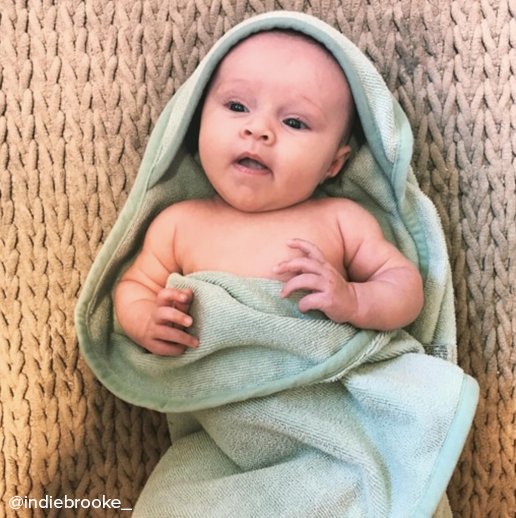 norwex baby hooded towel set