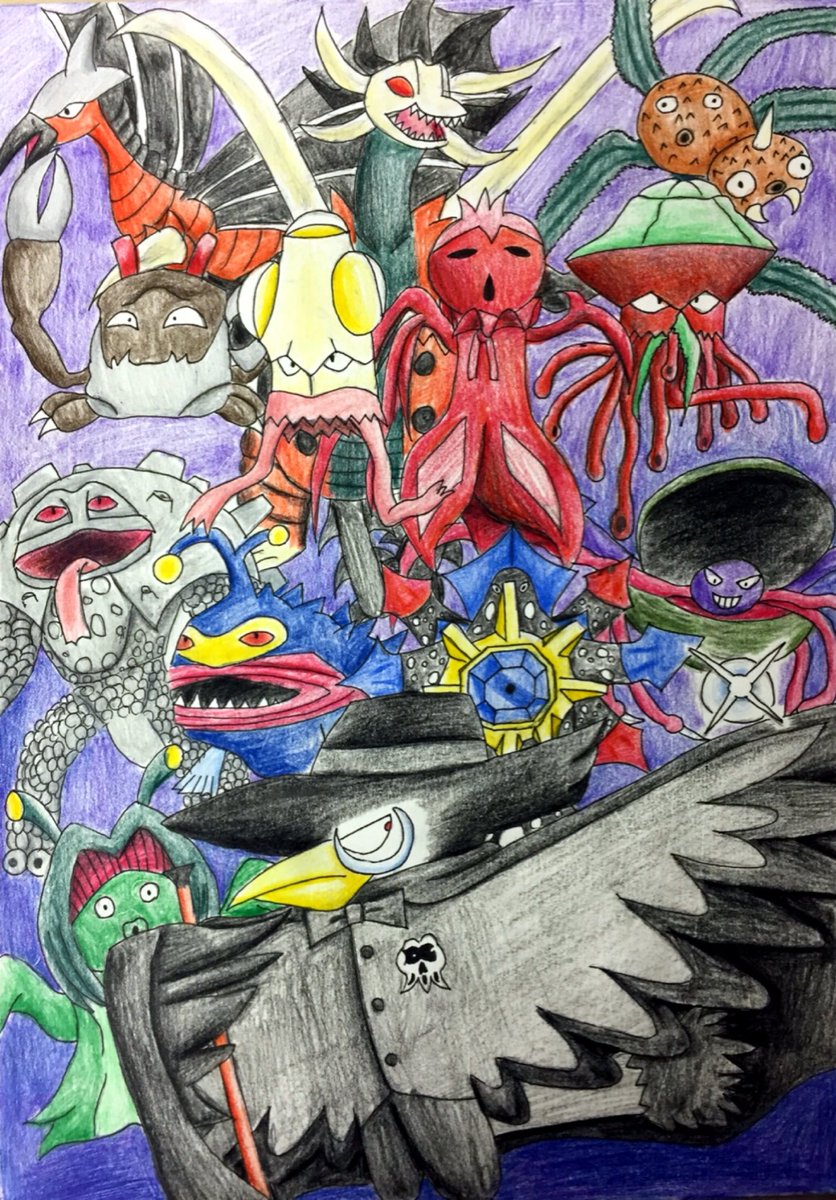 葱黒 ネギクロ Pa Twitter 私が昨日イラストで改めて描いたこの円盤生物とポケモンが合体したもので マンガとか小説作ってもそれはそれで面白くなりそう 葱黒 ネギクロ Pa Twitter 私が昨日イラストで改めて描いたこの円盤生物とポケモンが合体したもので マンガとか小説作ってもそれはそれで面白くなりそう