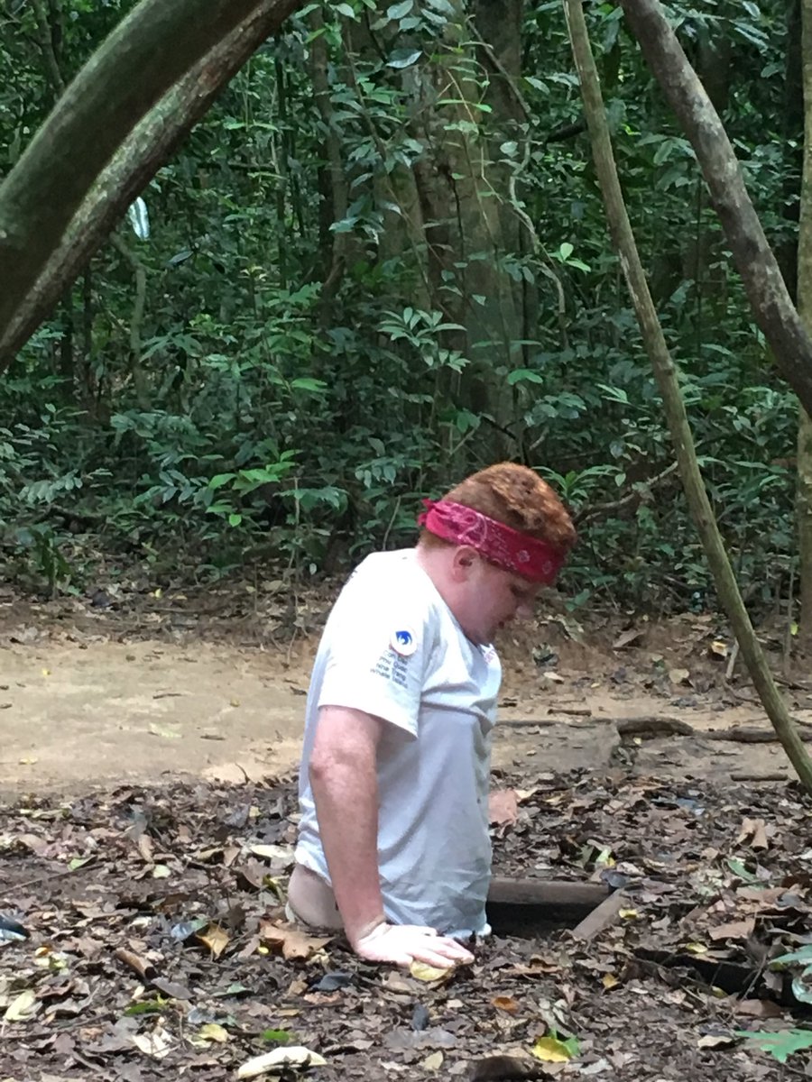 ForAcadVietnam's tweet photo. Cu Chi Tunnels https://t.co/JU8NGvqfNK