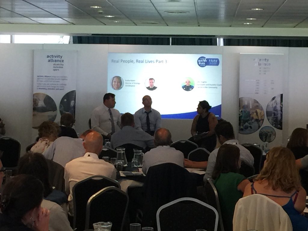MBFSportTherapy's tweet photo. .@AllForActivity @WeThinkBeyond Director of Strategy Radna Balani talking to @SteveJo37079393
& @Hughes19John offering great insight into #RealPeopleRealLives & their journey through sport. Good Luck @Hughes19John with your #Level2Assessment tonight β½οΈ https://t.co/orM9GRYxDX