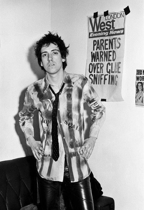 Happy birthday to Mick Jones. Photo by Steve Emberton, 1976. 