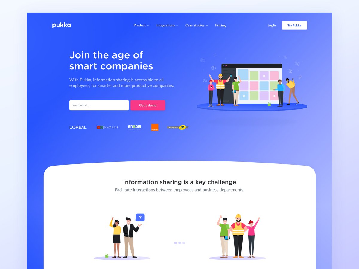 KevinCdnc's tweet image. New @pukkapp Home Page ! 
Check it out on #dribbble or directly on Pukka.io 
Feedback appreciated as usual ✌️
dribbble.com/shots/4751708-…