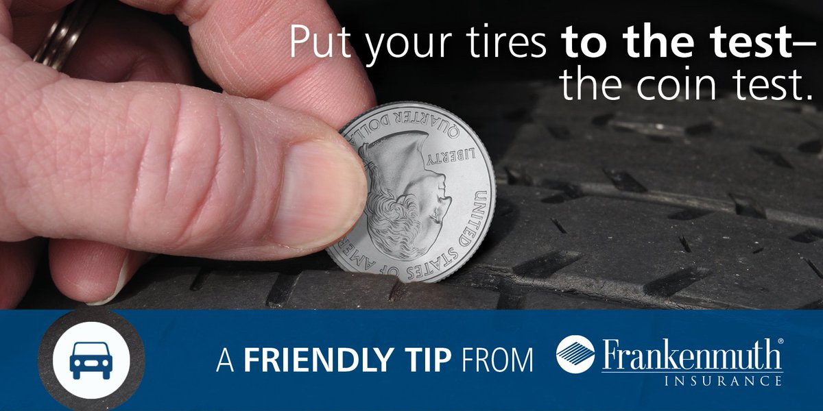 frankenmuthins's tweet image. If you can see George Washington’s head, it’s time to replace your tires. What other maintenance tips do you use for your car?