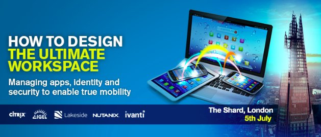 GoIvanti's tweet photo. There’s still time to join our very own @Simon_Townsend on 5th July in London for the #UltimateWorkspace #UX seminar with our friends @Bytes_Software. Register now: https://t.co/2ouHBMWG6C https://t.co/advGSPNsZ1